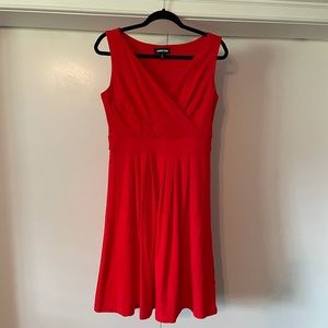 NWOT Fiery Red Lands’ End dress!